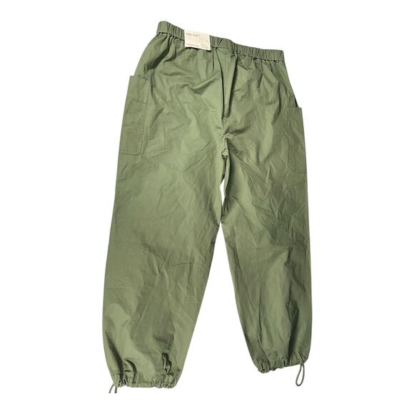 New With Tag On 34th Women's Patch- Pocket Jogger Pants Draw String Ankle Large - Picture 3 of 8